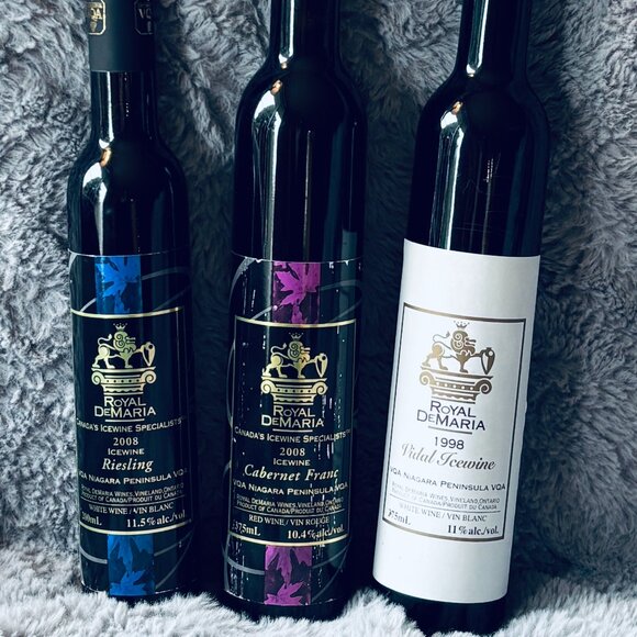 Rare 1998 original labelled Royal DeMaria Vidal Icewine. - Picture 1 of 7
